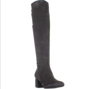 DKNY over the knee boots size 37,5. Dark grey,